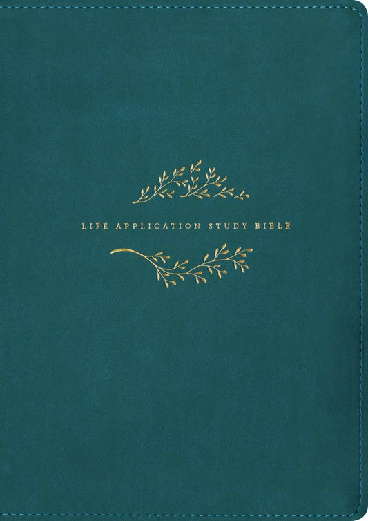 NLT Life Application Study Bible Third Edition 2019 Teal Blue LS