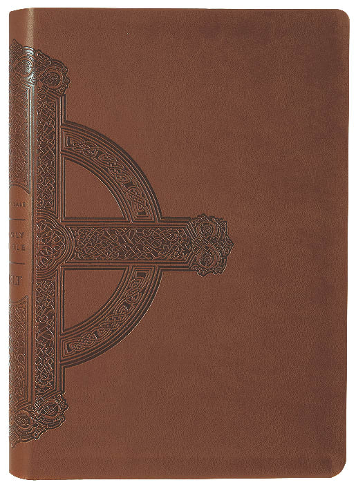 NLT Premium Value Thinline Bible, Filament Brown LS