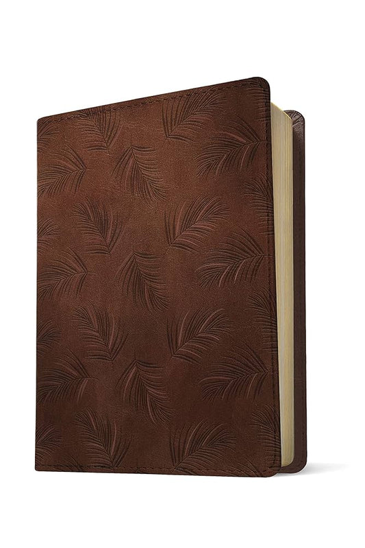 NLT Wide Margin Bible Filament Enabled Edition Brown IL